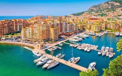 Sightseeingbuss i Monte Carlo i Monaco